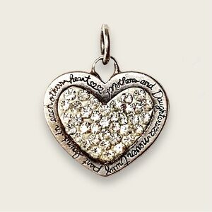 925 Sterling Silver Pendant Heart